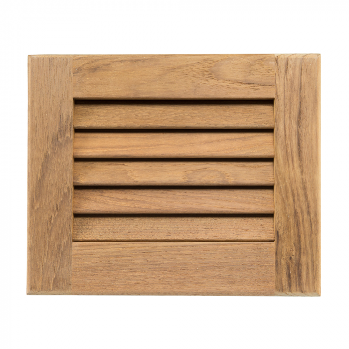 Whitecap Whitecap Teak Louvered Insert - 7-1/2 x 9-1/8 x 3/4 - $44.49 at Everest