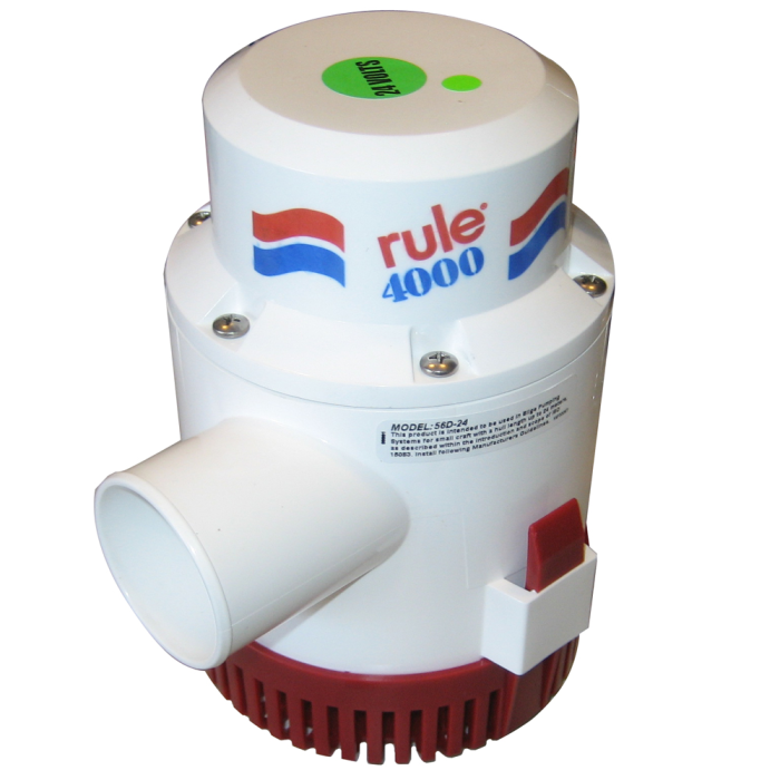 Rule Rule 4000 Non-Automatic Bilge Pump - 24V - $359.99 at Everest