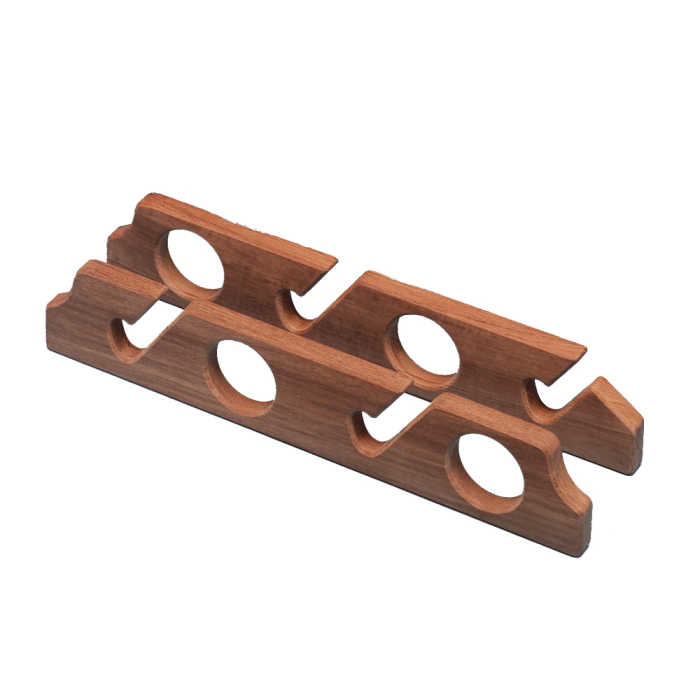 Whitecap Whitecap Teak Four-Rod Storage Rack - Pair - $49.99 at Everest