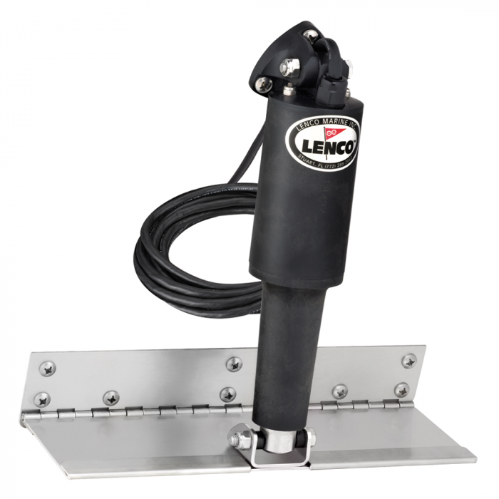 Lenco Marine Lenco 4 x 12 Limited Space Trim Tab Kit w/o Switch Kit 12V - Standard Finish - Standard Actuator - $770.12 at Everest