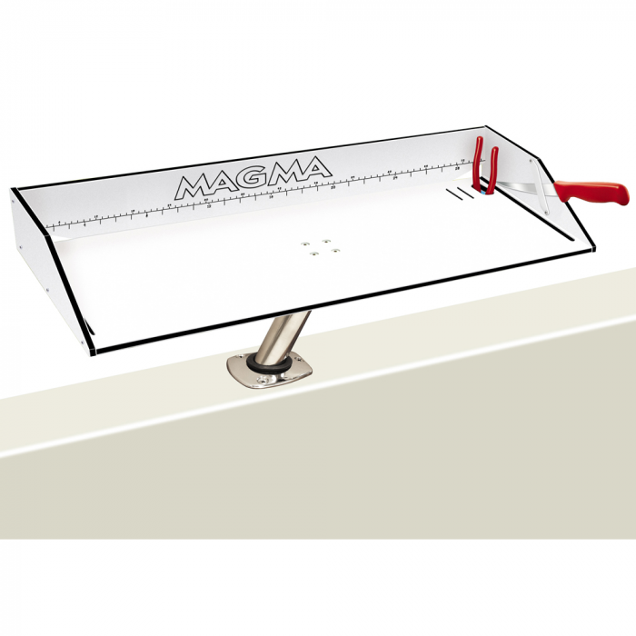 Magma Magma Bait/Filet Mate Table w/LeveLock Mount - 31 - White/Black - $239.99 at Everest