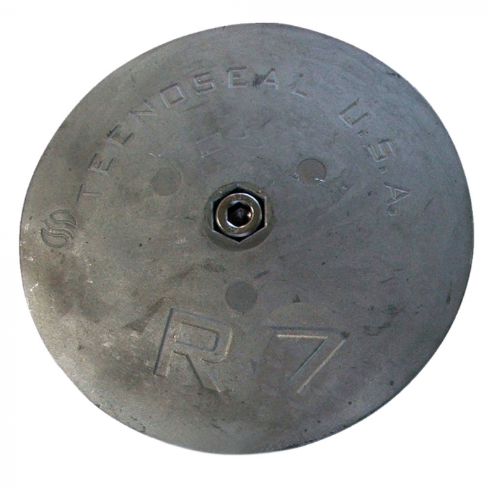 Tecnoseal Tecnoseal R7 Rudder Anode - Zinc - 6-1/2 Diameter - $74.10 at Everest