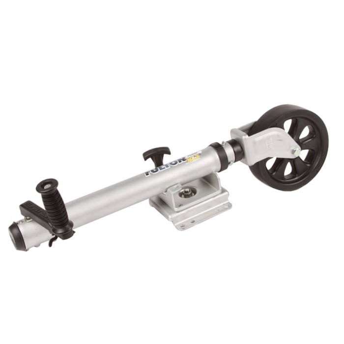 Fulton Fulton XLT 1500 lbs. Swing Away Bolt-On Jack w/12 Travel & 8 Poly Wheel - Sharkskin Finish - $288.45 at Everest
