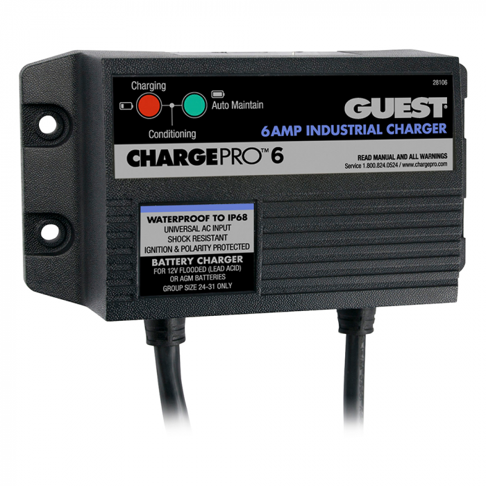 Guest Guest 6A/12V 1 Bank 120V Input On-Board Battery Charger - $144.92 at Everest