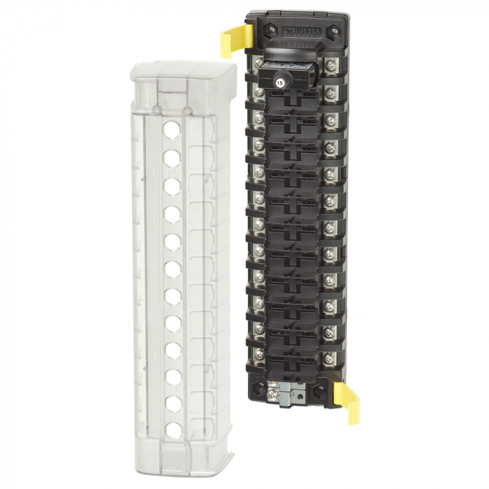 Blue Sea Systems Blue Sea 5051 ST CLB Circuit Breaker Block - 12 Position - $99.31 at Everest