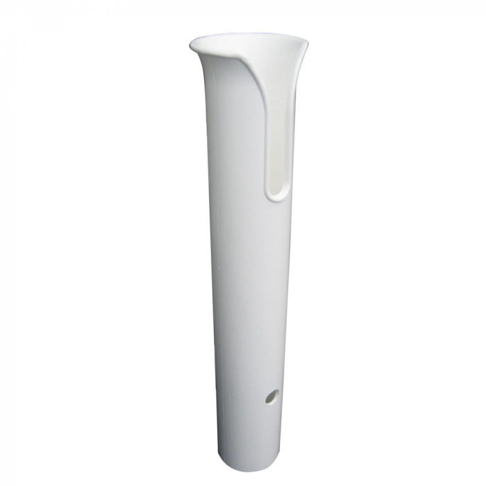 Taco Marine TACO Poly Thru-Bolt Rod Holder w/Mounting Holes - No Hardware - White - $13.99 at Everest