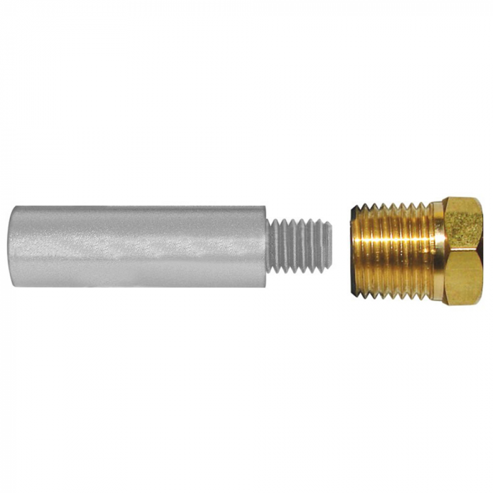 Tecnoseal Tecnoseal E3 Pencil Zinc w/Brass Cap - $11.75 at Everest