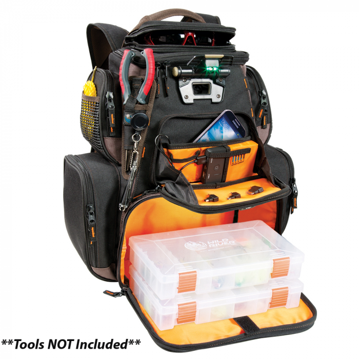 Wild River Wild River Tackle Tek(TM) Nomad XP - Lighted Backpack w/ USB Charging System w/2 PT3600 Trays - $289.00 at Everest