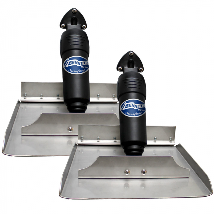 Bennett Marine Bennett BOLT 18x9 Electric Trim Tab System - Control Switch Required - $731.00 at Everest