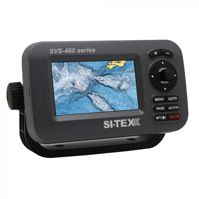Si-Tex SI-TEX SVS-460C Chartplotter - 4.3 Color Screen w/Internal GPS and Navionics+ Flexible Coverage - $649.00 at Everest