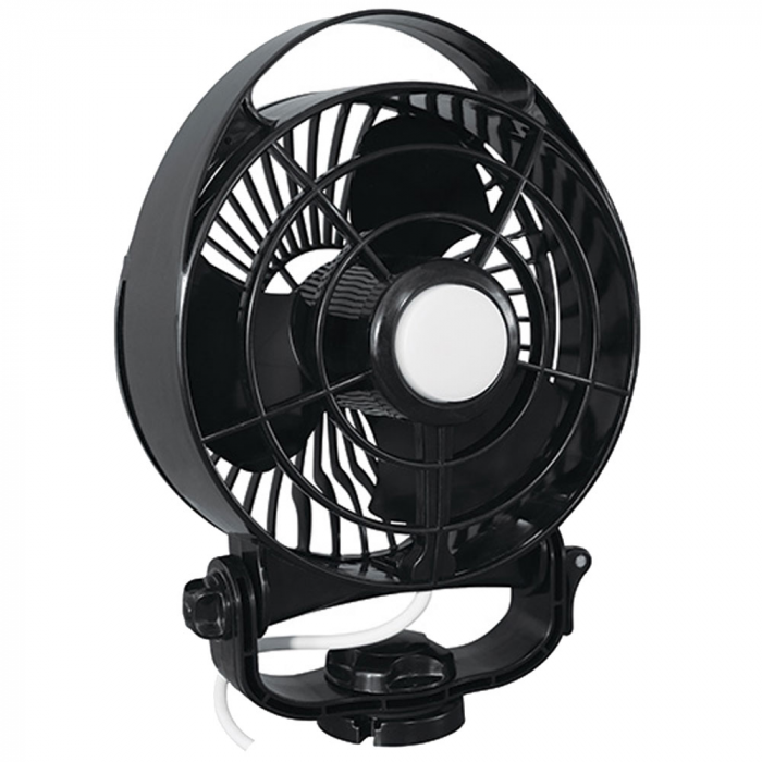 Seekr By Caframo SEEKR by Caframo Maestro 12V 3-Speed 6 Marine Fan w/LED Light - Black - $134.99 at Everest