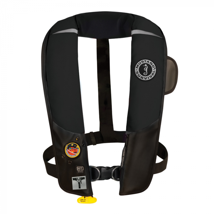 Mustang Survival Mustang HIT Inflatable Automatic PFD w/Harness - Black - $264.99 at Everest