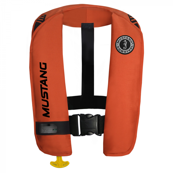 Mustang Survival Mustang MIT 100 Inflatable Automatic PFD w/Reflective Tape - Orange - $203.39 at Everest