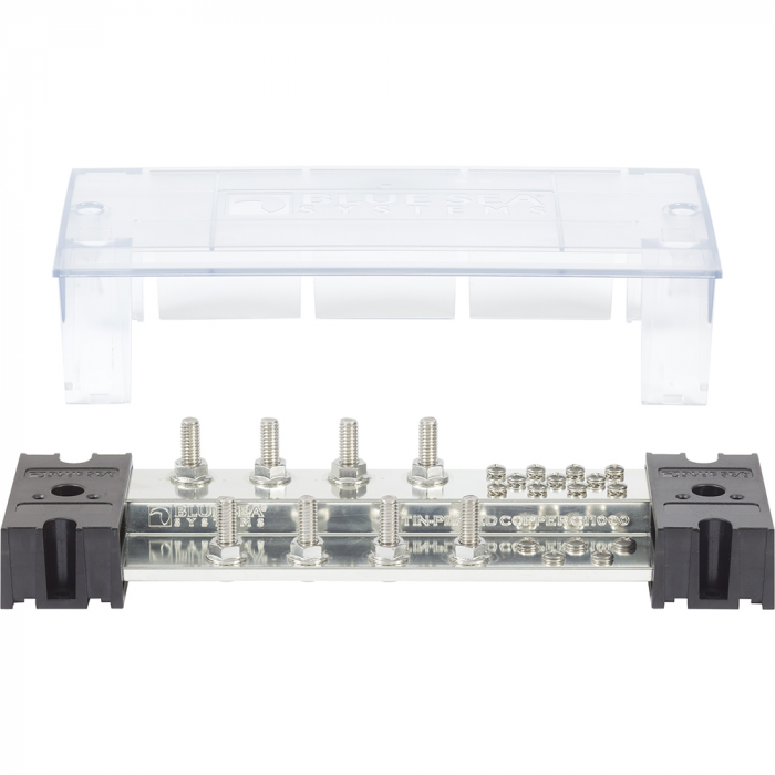 Blue Sea Systems Blue Sea PowerBar 1000 - 8 5/16 Terminal Studs w/Cover - $235.94 at Everest
