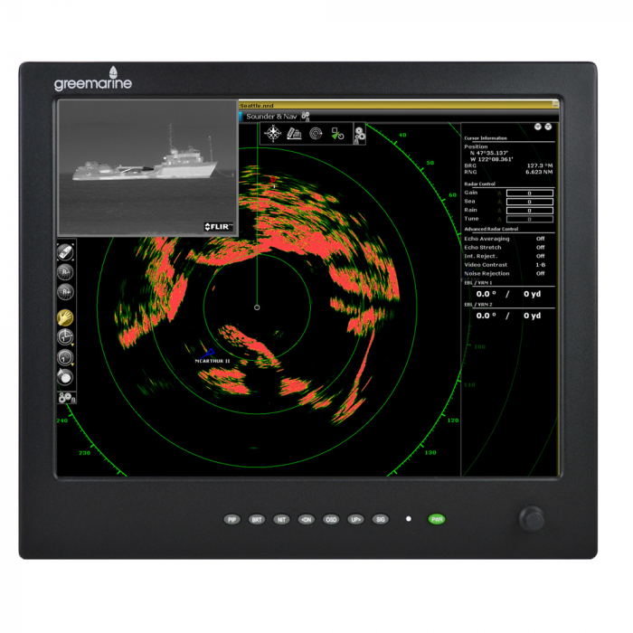 Green Marine Monitors Green Marine AWM Series II IP65 Sunlight Readable Marine Display - 15 - $3895.00 at Everest
