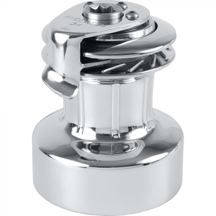 Andersen ANDERSEN 34 ST FS - 2-Speed Self-Tailing Manual Winch - Full Stainless Steel - $1144.00 at Everest