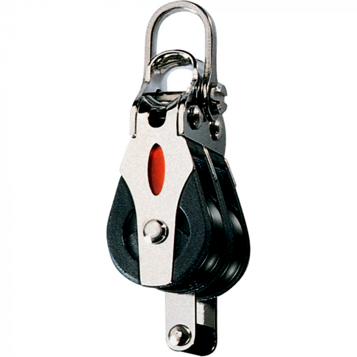 Ronstan Ronstan Series 20 Ball Bearing Block - Double - Becket - 2-Axis Shackle Head - $39.81 at Everest