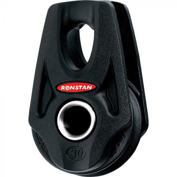 Ronstan Ronstan Series 30 Ball Bearing Orbit Block(TM) - Single - Becket - Lashing head - $17.97 at Everest