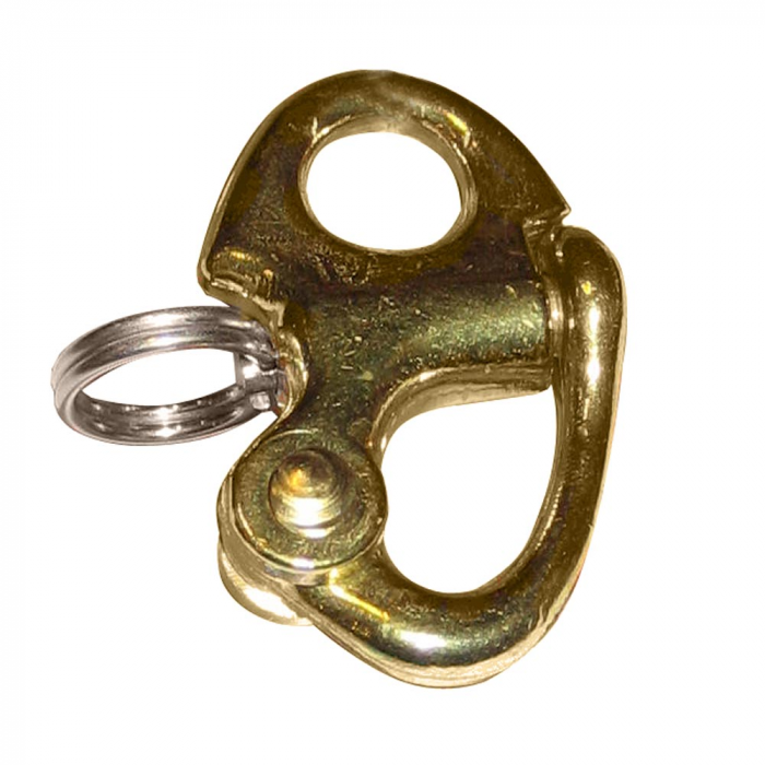 Ronstan Ronstan Brass Snap Shackle - Fixed Bail - 41.5mm (1-5/8) Length - $19.75 at Everest