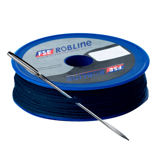 Robline Robline Waxed Tackle Yarn Whipping Twine Kit w/Needle - Dark Navy Blue - 0.8mm x 40M - $11.11 at Everest