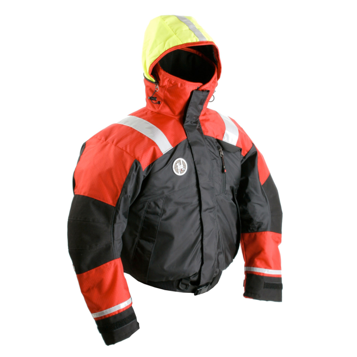 First Watch First Watch AB-1100 Flotation Bomber Jacket - Red/Black - XXX-Large - $400.00 at Everest