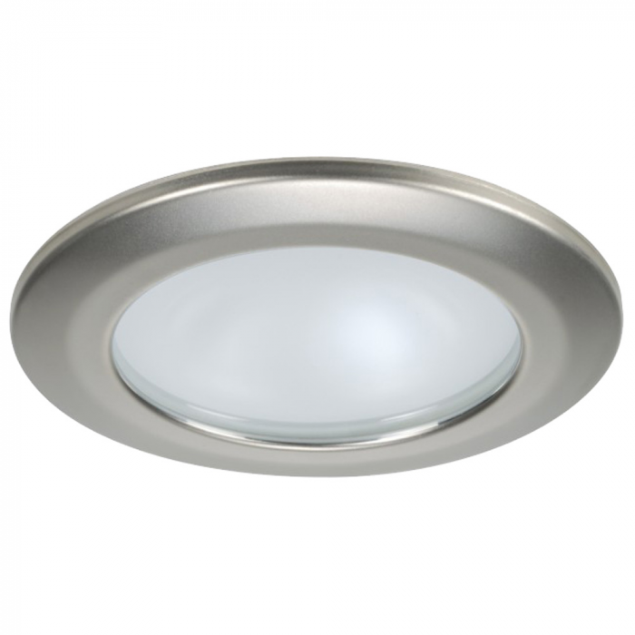 Quick Quick Kor XP Downlight LED - 4W, IP66, Screw Mounted - Round Satin Bezel, Round Daylight Light - $154.00 at Everest