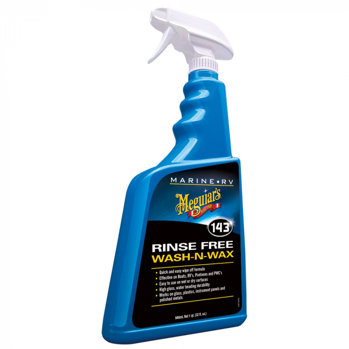 Meguiars Meguiar's #143 Boat/RV Rinse Free Wash-N-Wax - 32oz - $18.99 at Everest