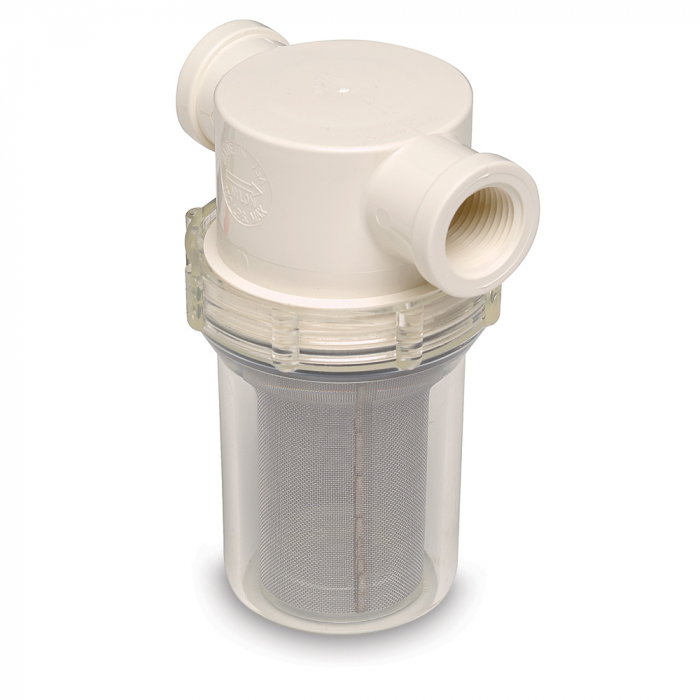 Shurflo By Pentair Shurflo by Pentair 3/4 Raw Water Strainer w/Bracket & Fittings - 50 Mesh Screen - $78.65 at Everest