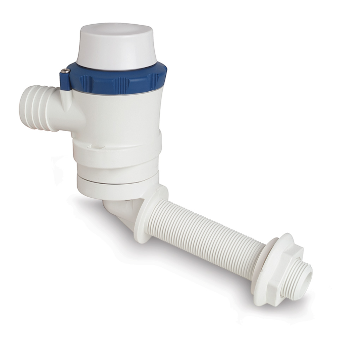 Shurflo By Pentair Shurflo by Pentair PIRANHA(TM) Angled Port Aerator 1100 Livewell Pump - 12 VDC, 1100 GPH - $89.48 at Everest
