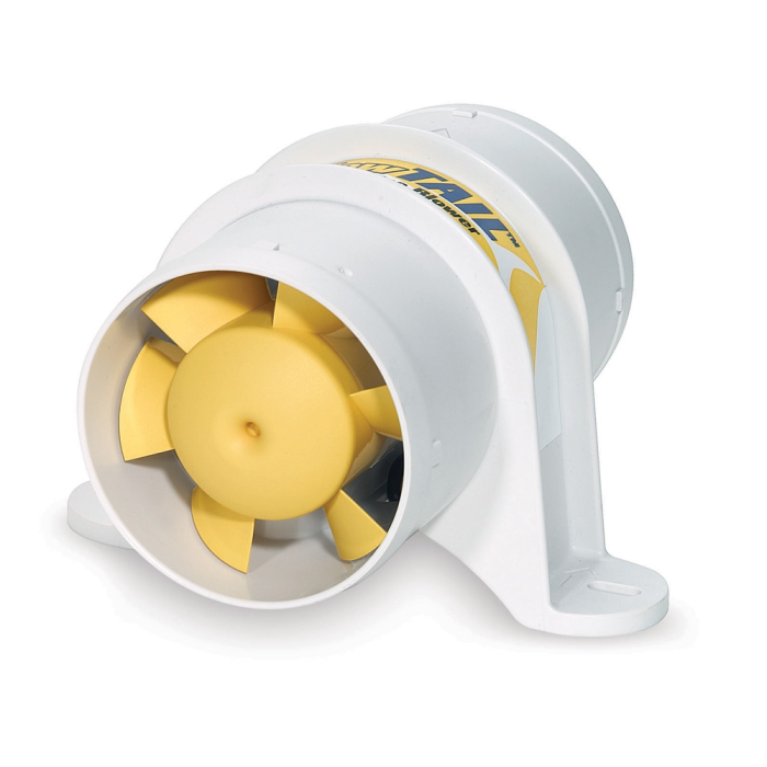 Shurflo By Pentair Shurflo by Pentair YELLOWTAIL(TM) 3 Marine Blower - 12 VDC, 120 CFM - $51.58 at Everest