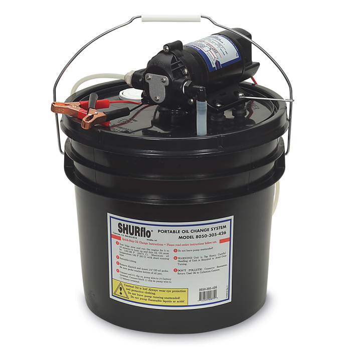 Shurflo By Pentair Shurflo by Pentair Oil Change Pump w/3.5 Gallon Bucket - 12 VDC, 1.5 GPM - $333.08 at Everest