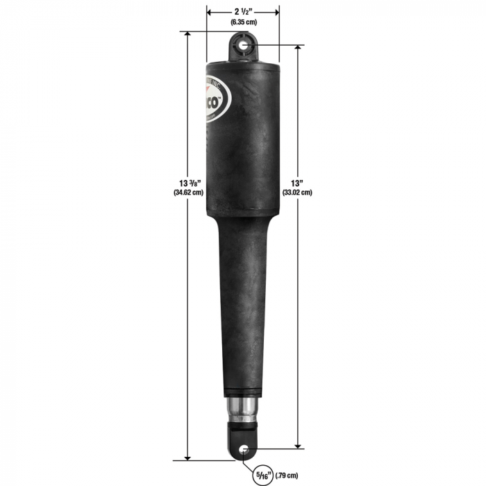 Lenco Marine Lenco 102 Series Standard Actuator - 24V - 4-1/4 Stroke - $425.54 at Everest