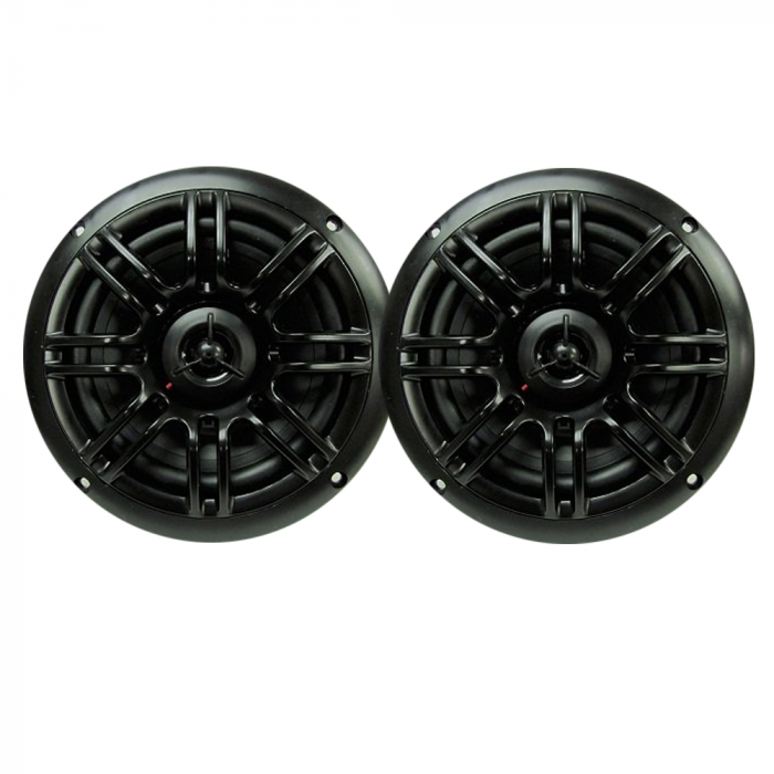 Milennia SPK652B 6.5, 2-Way Marine Speakers - 150W - Black