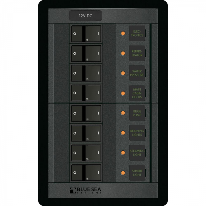 Blue Sea Systems Blue Sea 1200 12V DC 8 Position - Vertical - $506.10 at Everest