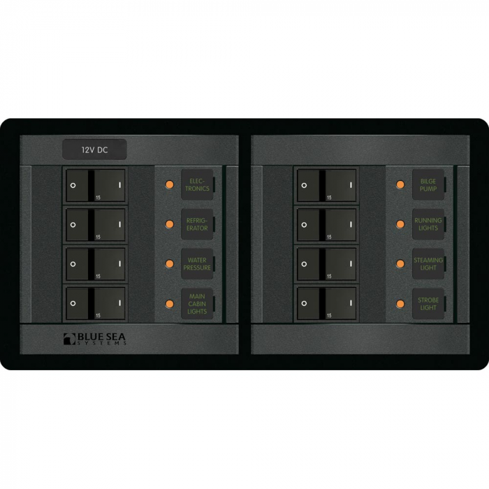 Blue Sea Systems Blue Sea 1225 12V DC 8 Position - Horizontal - $517.55 at Everest