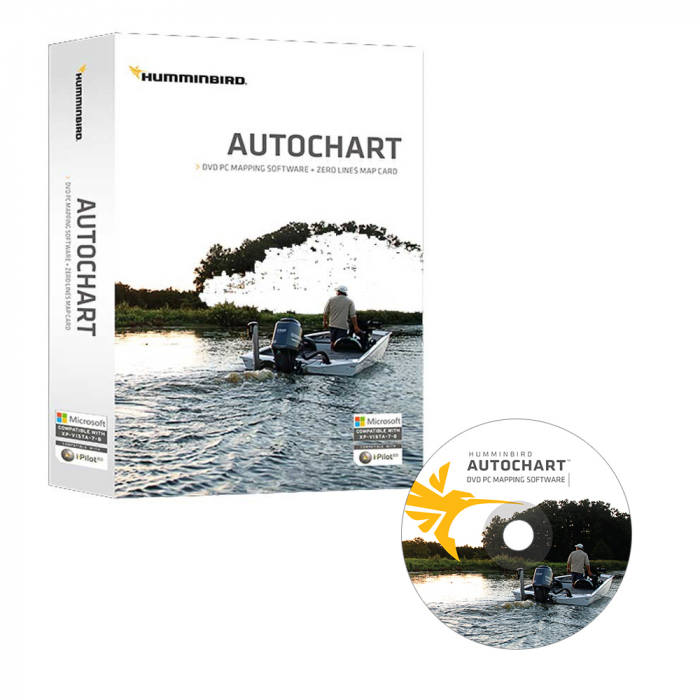 Humminbird Humminbird Autochart DVD PC Mapping Software w/Zero Lines Map Card - $199.99 at Everest