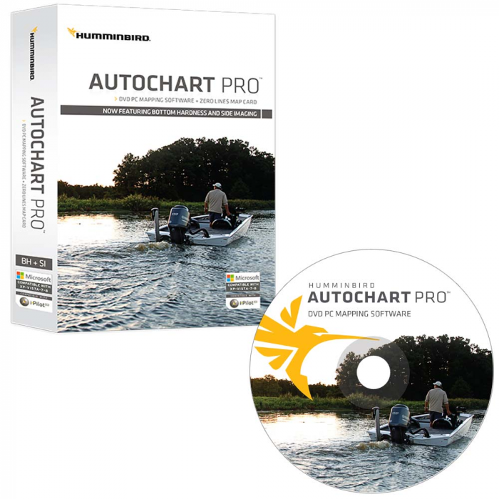 Humminbird Humminbird AutoChart PRO DVD PC Mapping Software w/Zero Lines Map Card - $249.99 at Everest