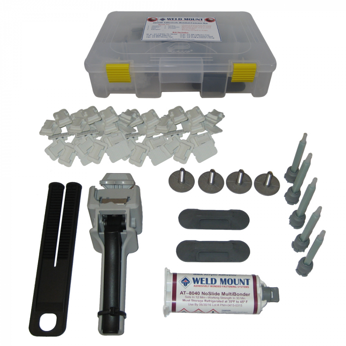 Weld Mount Weld Mount Adhesively Bonded Fastener Kit w/AT 8040 Adhesive - $166.64 at Everest