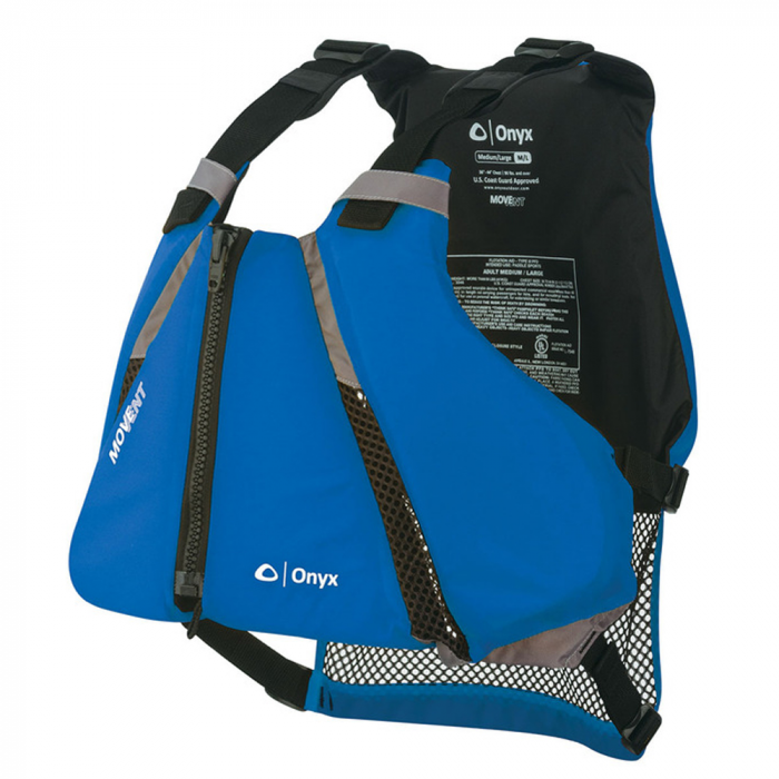 Onyx Outdoor Onyx MoveVent Curve Paddle Sports Life Vest - M/L - Blue - $69.99 at Everest