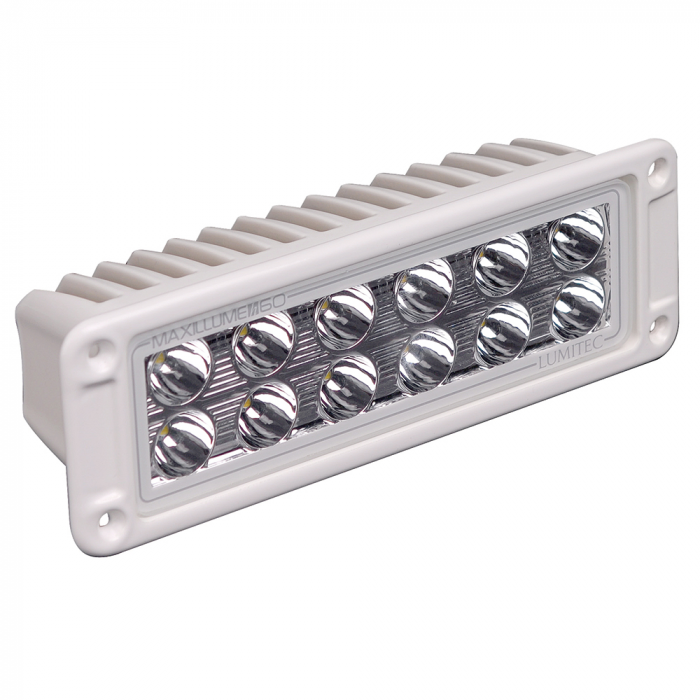 Lumitec Lumitec Maxillumeh60 - Flush Mount Flood Light - White Housing - White Dimming - $580.99 at Everest