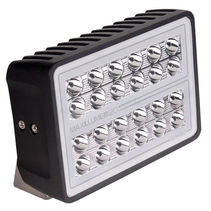 Lumitec Lumitec Maxillume h120 - Trunnion Mount Flood Light - Black Housing - White Dimming - $856.99 at Everest
