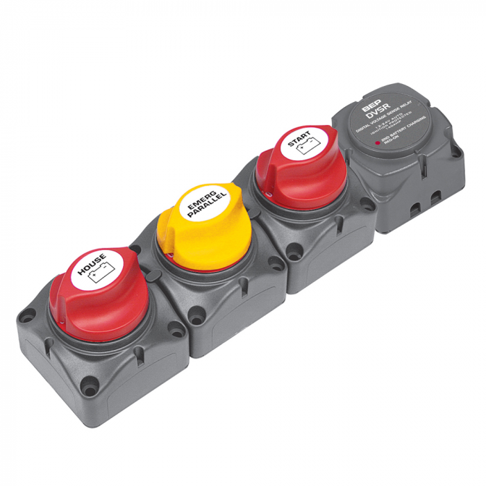 Bep Marine BEP Horizontal Battery Distribution Cluster f/Single Engine w/Two       Battery Banks - $286.08 at Everest