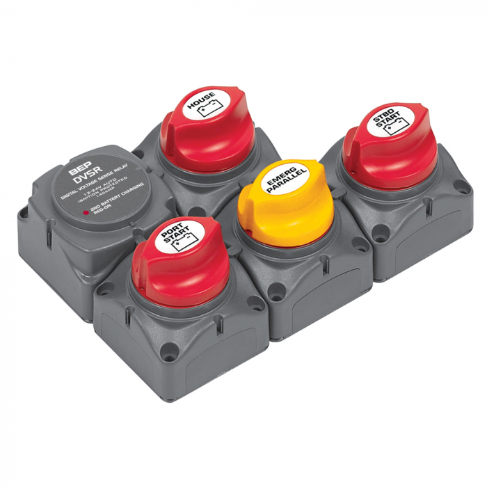 Bep Marine BEP Battery Distribution Cluster f/Twin Inboard Engines w/Three Battery Banks - $333.92 at Everest
