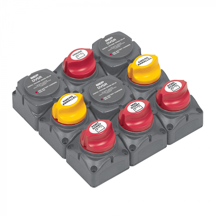 Bep Marine BEP Battery Distribution Cluster f/Triple Outboard Engine w/Four Battery Banks - $722.59 at Everest