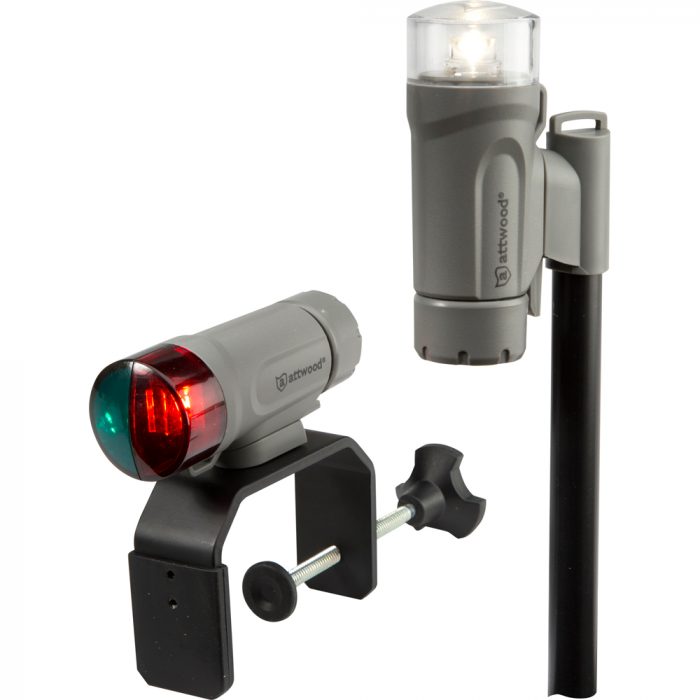 Attwood Marine Attwood Clamp-On Portable LED Light Kit - Marine Gray - $39.99 at Everest