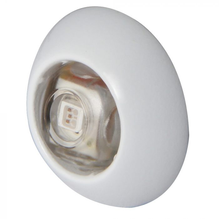 Lumitec Lumitec Exuma Courtesy Light - White Hosuing - Red Light - $25.99 at Everest