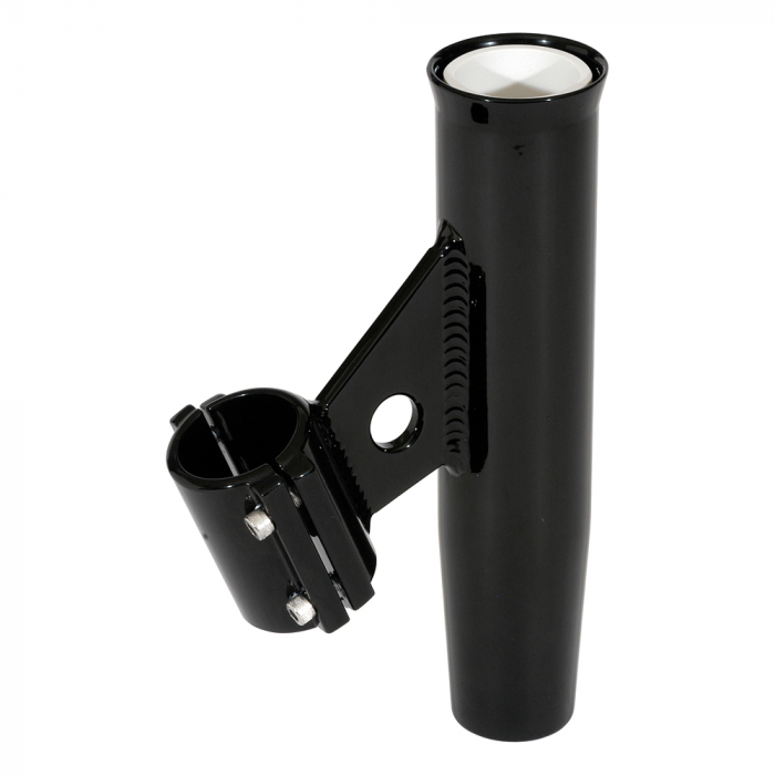 Lees Tackle Lee's Clamp-On Rod Holder - Black Aluminum - Vertical Mount - Fits 1.315 O.D. Pipe - $145.00 at Everest