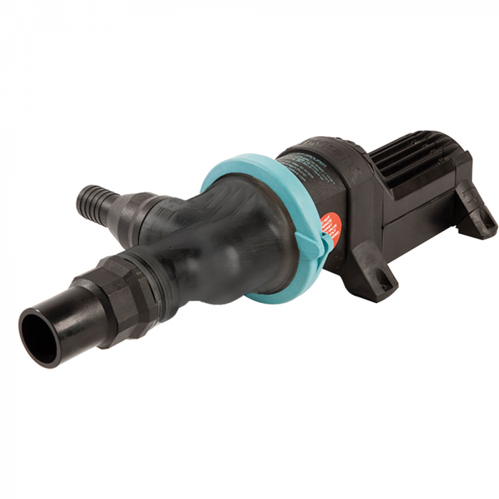 Whale Gulper Grouper Mk3 Fishbox/Waste Pump w/90deg Ports - 12V