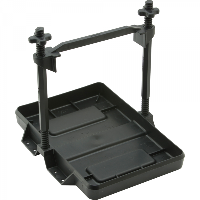 Attwood Marine Attwood Heavy-Duty All-Plastic Adjustable Battery Tray - 27 Series - $12.99 at Everest