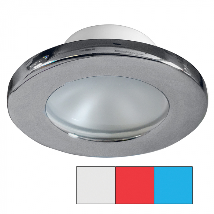 I2Systems Inc i2Systems Apeiron A3120 Screw Mount Light - Red, Cool White & Blue - Brushed Nickel Finish - $127.50 at Everest
